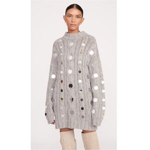 NWT | STAUD Mirrored Beehive Sweater